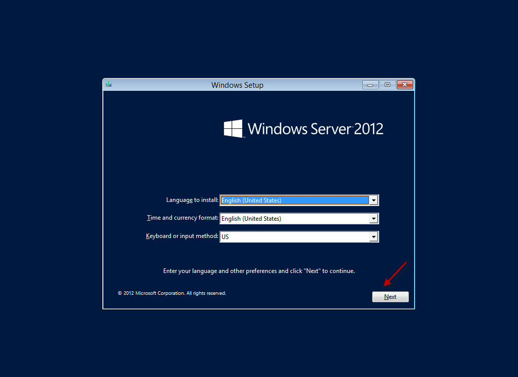 Windows server 2012 рабочий стол